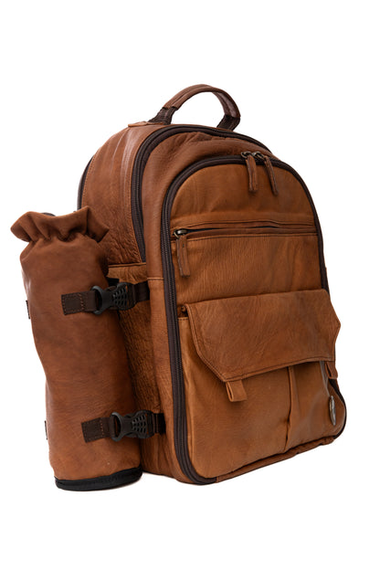 INSULATED PICNIC BACKPACK IN BROWN