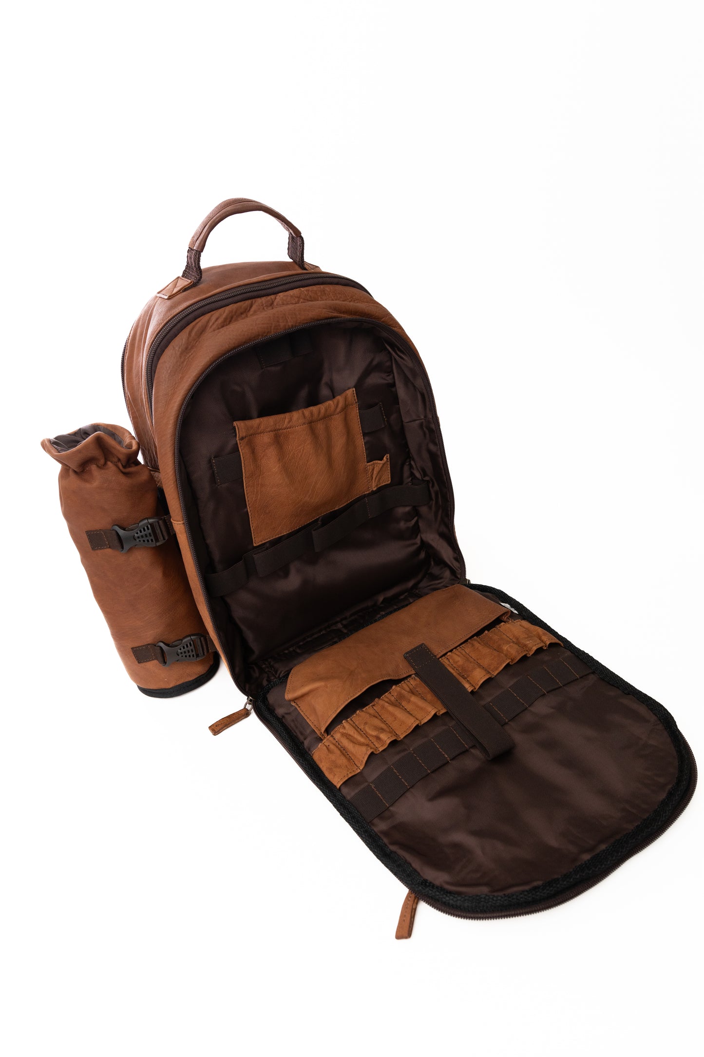 INSULATED PICNIC BACKPACK IN BROWN