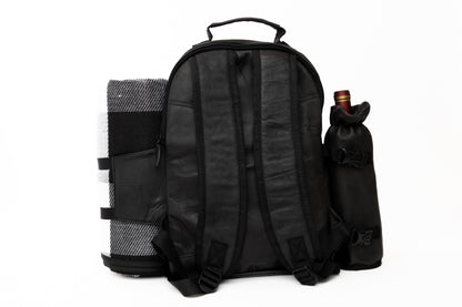 INSULATED PICNIC BACKPACK IN BLACK