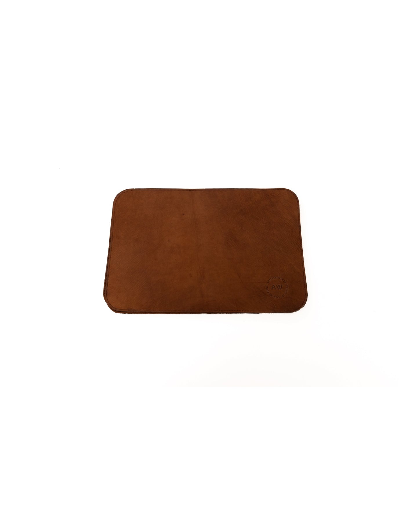 LEATHER PLACEMATS IN BROWN